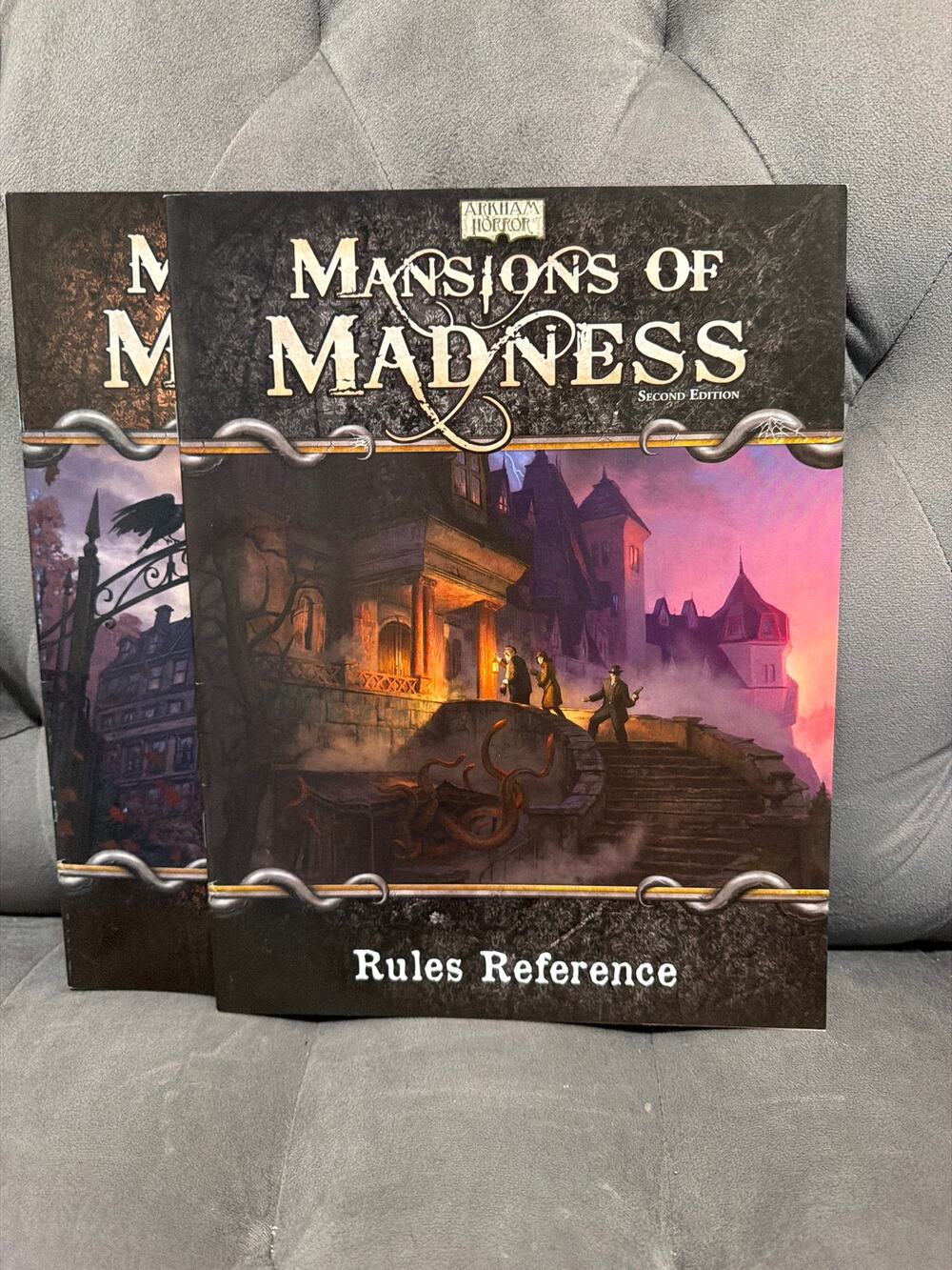 Mansions of Madness Second Edition Rulebook Lot Rules Reference Learn to Play